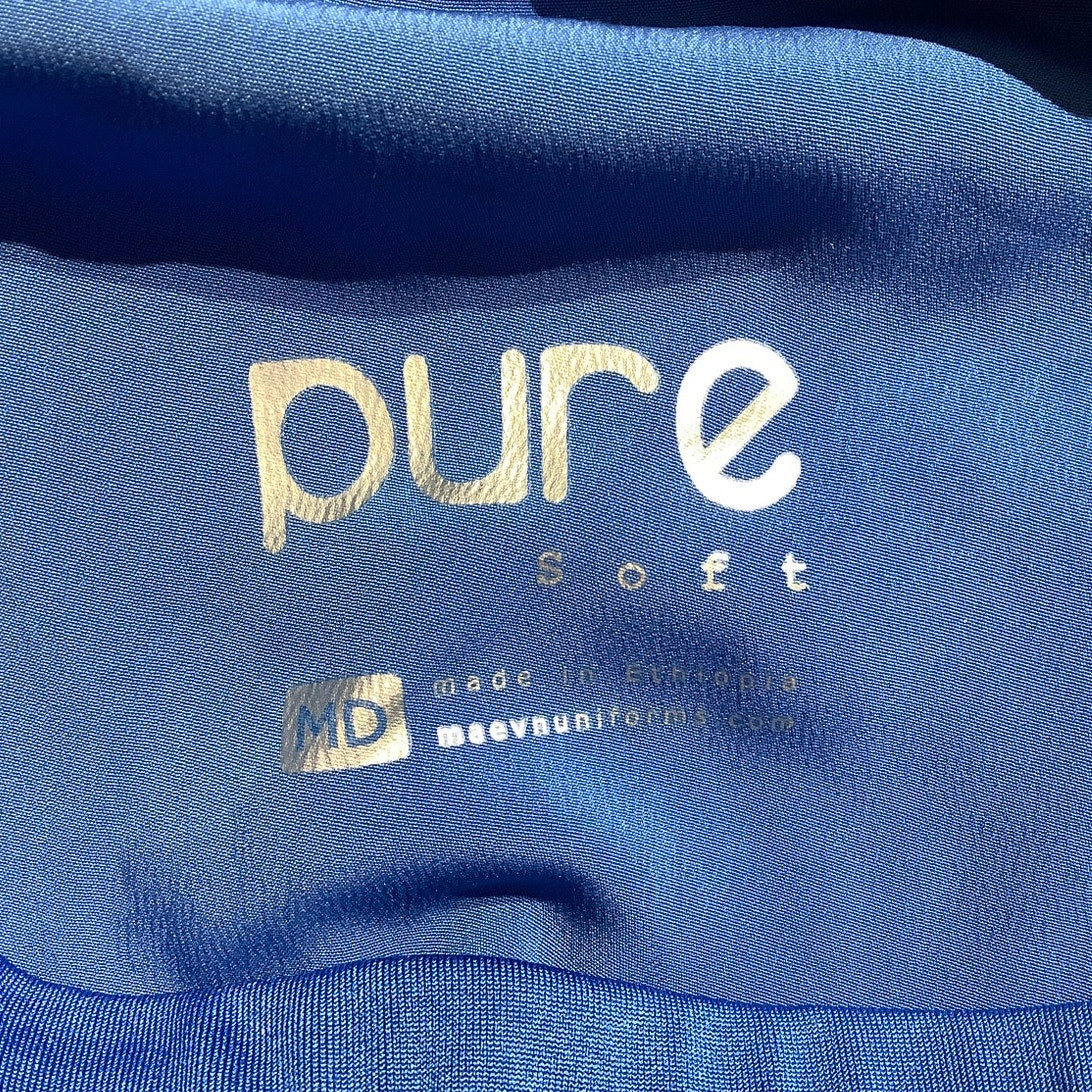 Pure Bright Blue Scrub Pants Size M – Athleisure, Workwear, Comfortable