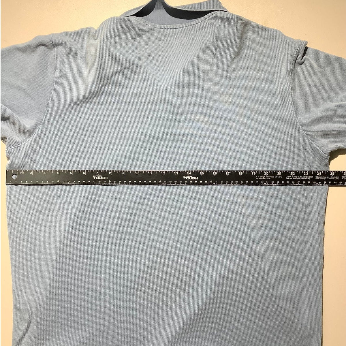 Eddie Bauer Men's XL Light Blue 100% Cotton Performance Polo Outdoor