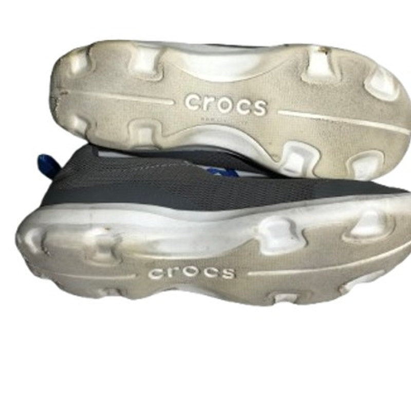 Crocs Gray Mesh Sneakers Size 10W - Casual, Lightweight, Athleisure