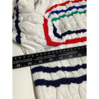 Lands' End Cable Knit Sweater Size 2X - Preppy, Cozy, Classic