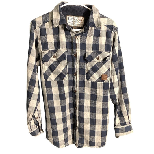 Legendary Whitetails Flannel Shirt Men S — Plaid, Button Up, Outdoor