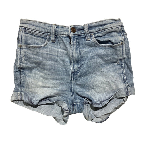 Abercrombie & Fitch Denim Shorts Women’s Size 0 25W — Casual, Summer, Festival