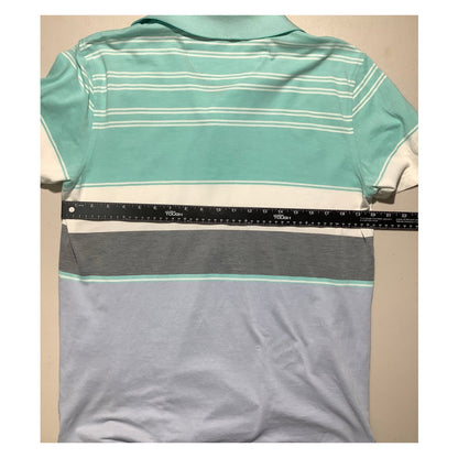 Brooks Brothers Men's L White 100% Cotton Performance Slim Fit Polo Shirt