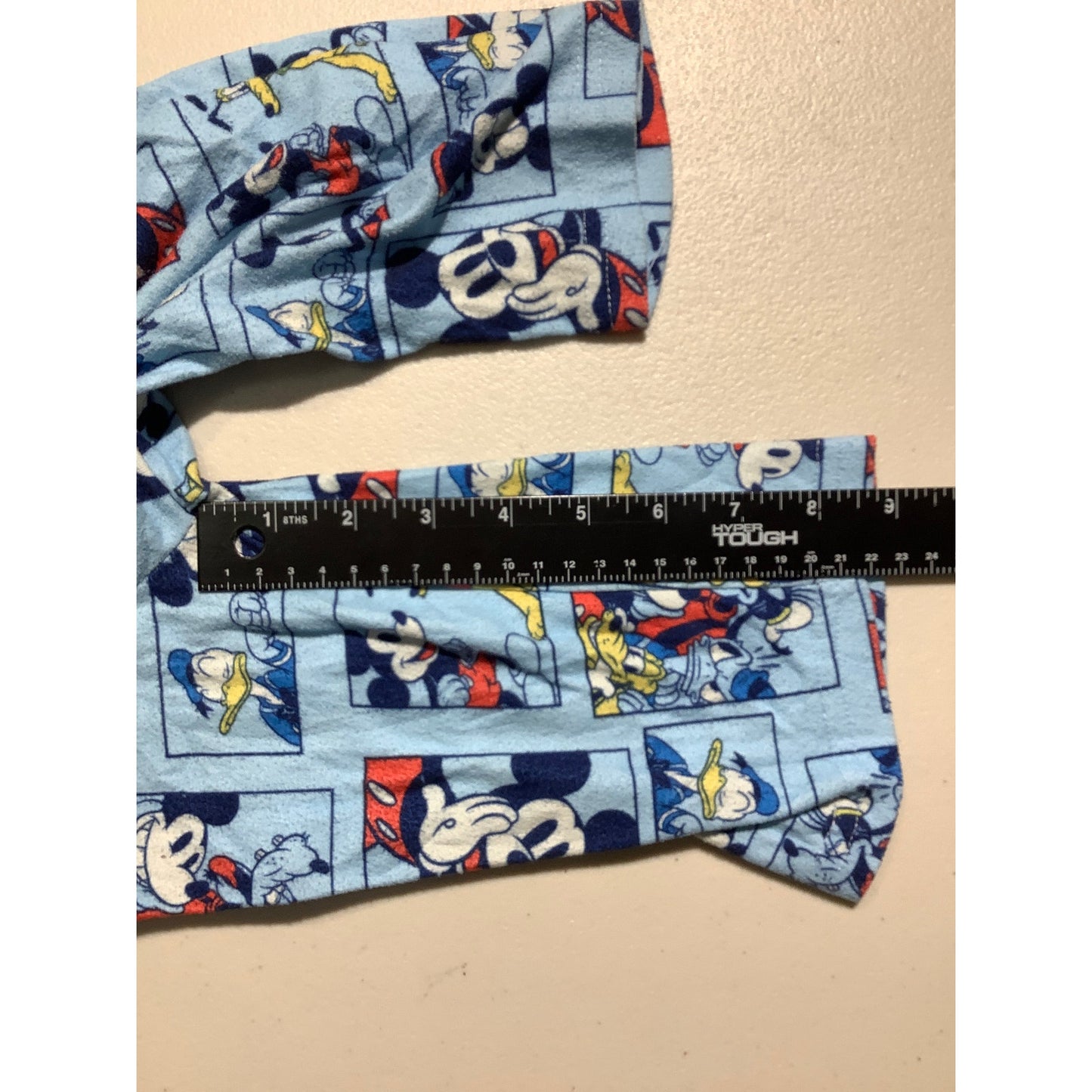 Disney Light Blue Character Pajama Set Infant Size 18M —Cartoon, Sleepwear, Cozy