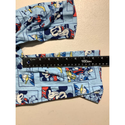 Disney Light Blue Character Pajama Set Infant Size 18M —Cartoon, Sleepwear, Cozy