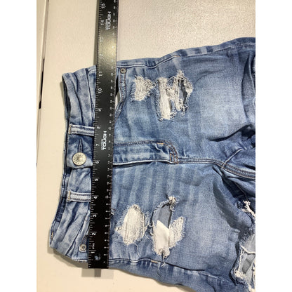 American Eagle Denim Shorts Women’s Size 00 — Distressed, Y2K, Summer