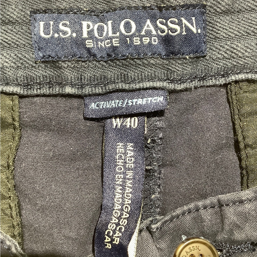 U.S. Polo Assn. Activate Stretch Chino Shorts Men’s Size 40—Preppy, Casual, Golf