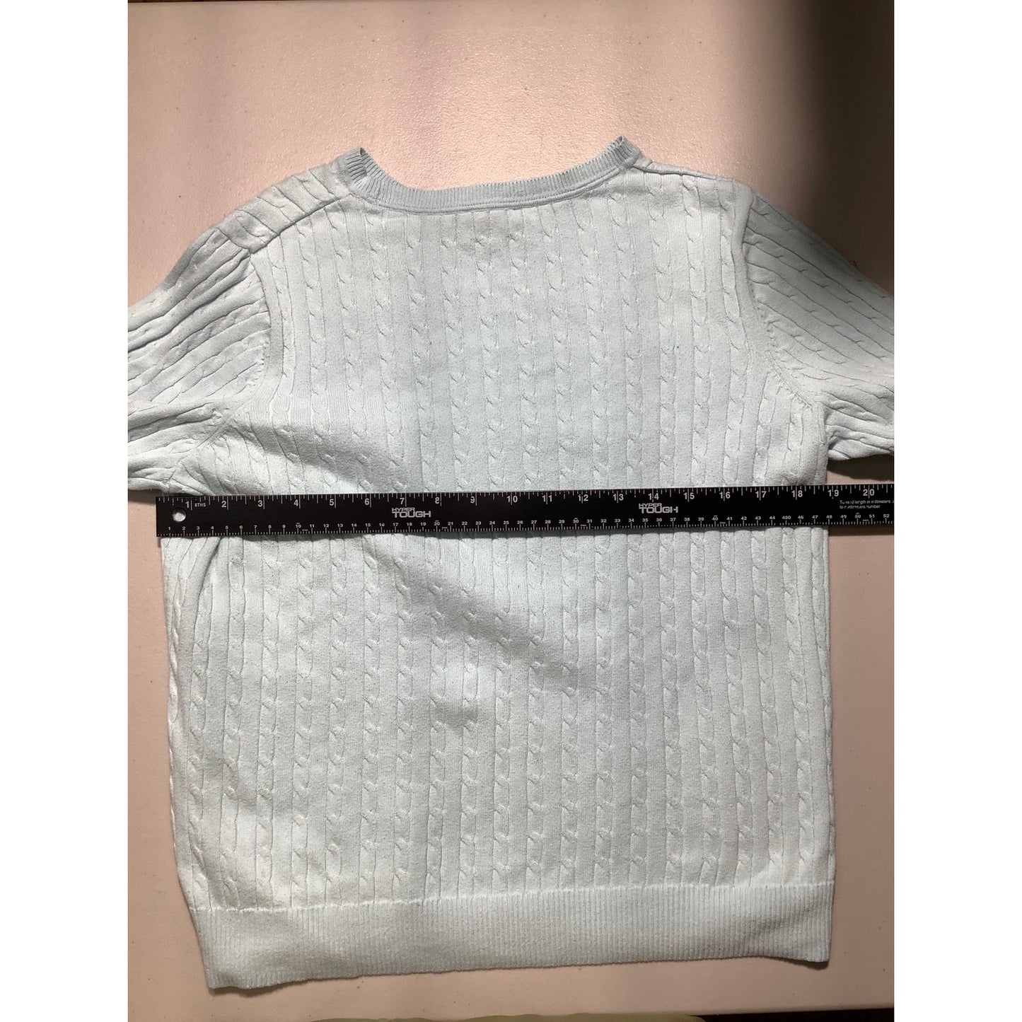 Kim Rogers Petite Cable Knit Sweater Women’s Size M — Classic, Casual, Cotton