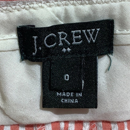 J.Crew striped Seersucker Mini Skirt Women’s Size 0 — Preppy, Coastal, Summer