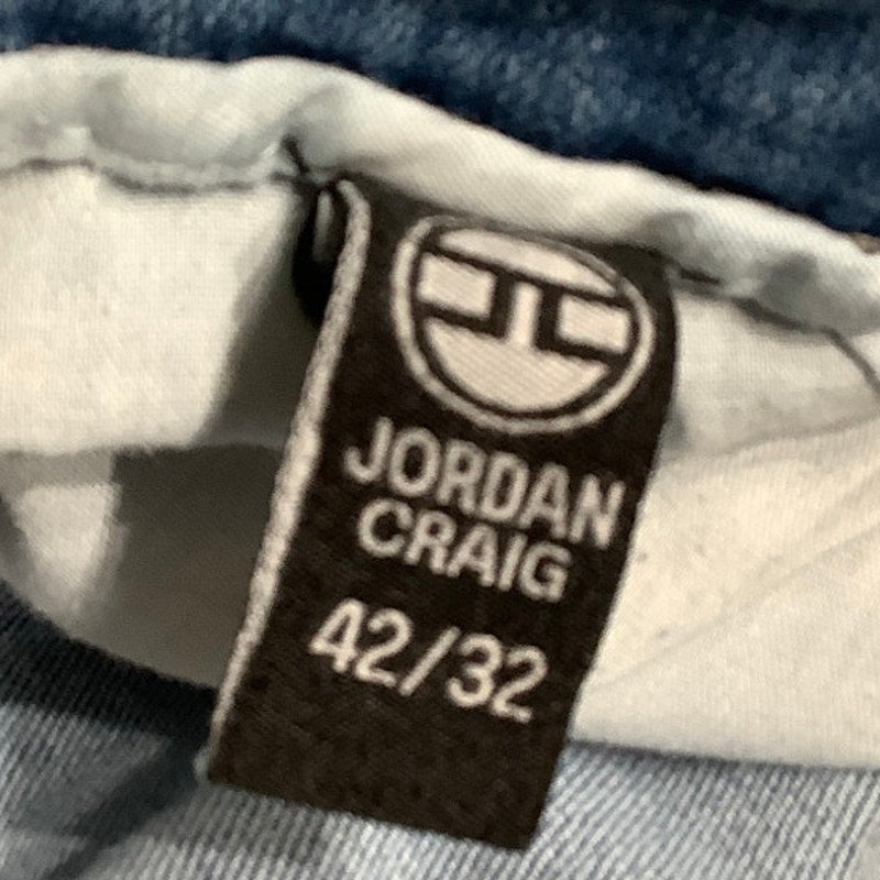 Jordan Craig Light Wash Distressed Jeans 42/32 - Streetwear, Grunge, Casual