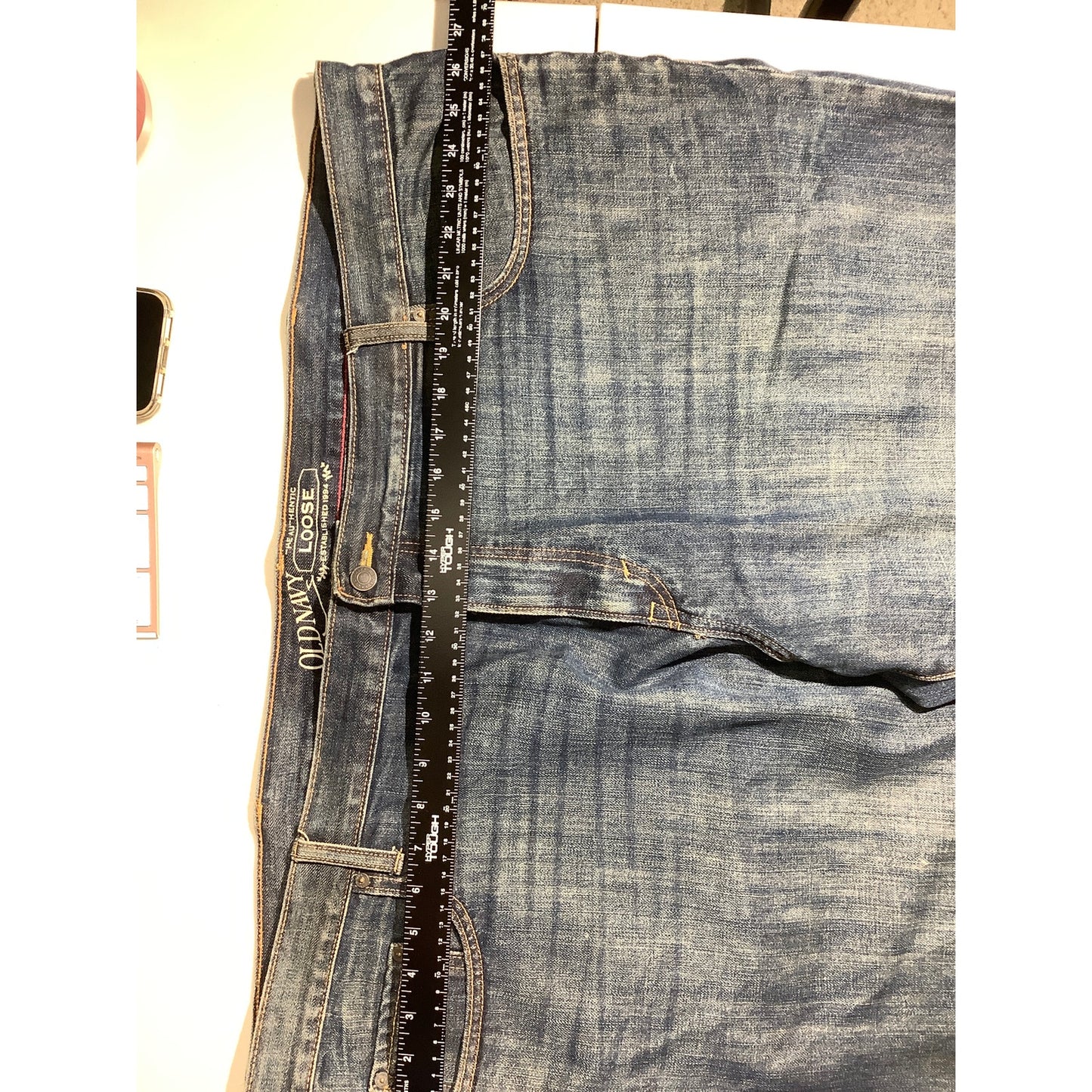 Old Navy Loose Wide Leg Jeans Men’s Size 48W 30L — Relaxed, Casual, Classic