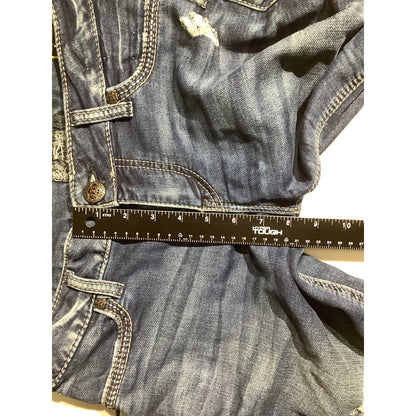 Silver Jeans Co Men’s Jeans Size 30W x 31L — Dark Denim, Distressed, Skinny