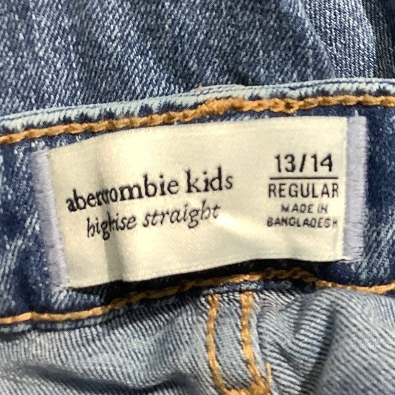 Abercrombie KidsStraight Jeans  Girls 13/14 Regular — Classic, Casual, Everyday
