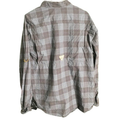 Columbia Plaid Button-Up Shirt Men’s Size L - Outdoorsy, Utilitycore, Casual
