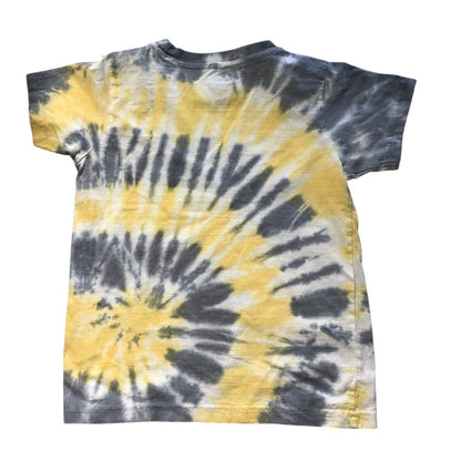 Batman Yellow Gray Tie-Dye T-Shirt Size 5 - Streetwear, Kidcore, Retro