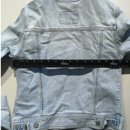 Hollister Vintage Light Wash Jean Jacket Size M - Y2K, Casual, Streetwear
