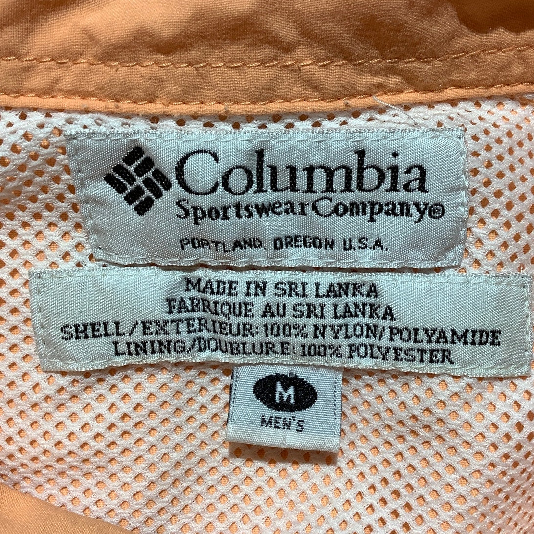 Columbia Men’s Medium PFG Fishing Shirt — Utility Pockets, Outdoor, Sporty