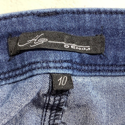 A3 Denim Capri Pants Women’s Size 10 – Dark Blue, Stretch, Casual