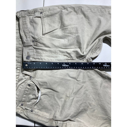 Levi’s 514 Straight Leg Pants, Khaki, Men’s 36W 30L — Casual, Classic, Cotton