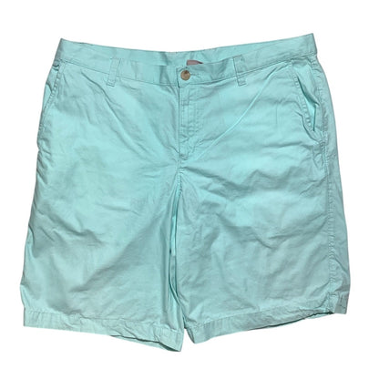 Columbia PFG Men’s Teal Cotton Shorts Size 36W 10L — Fishing, Outdoor, Casual