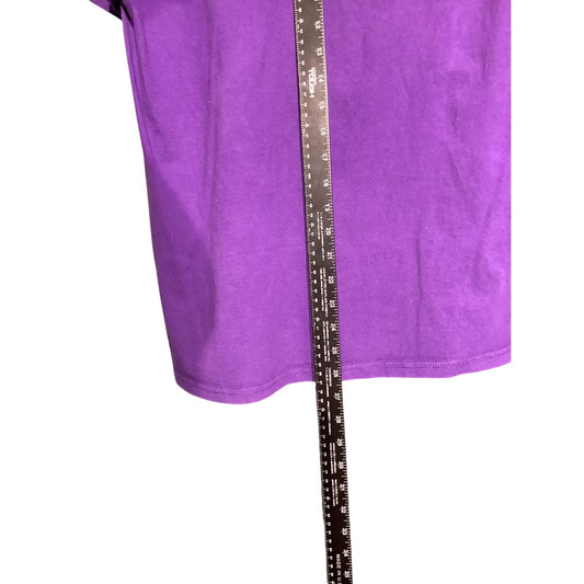 40s & Shorties Men's M Purple Bad Decisions Worldwide Graphic T-Shirt