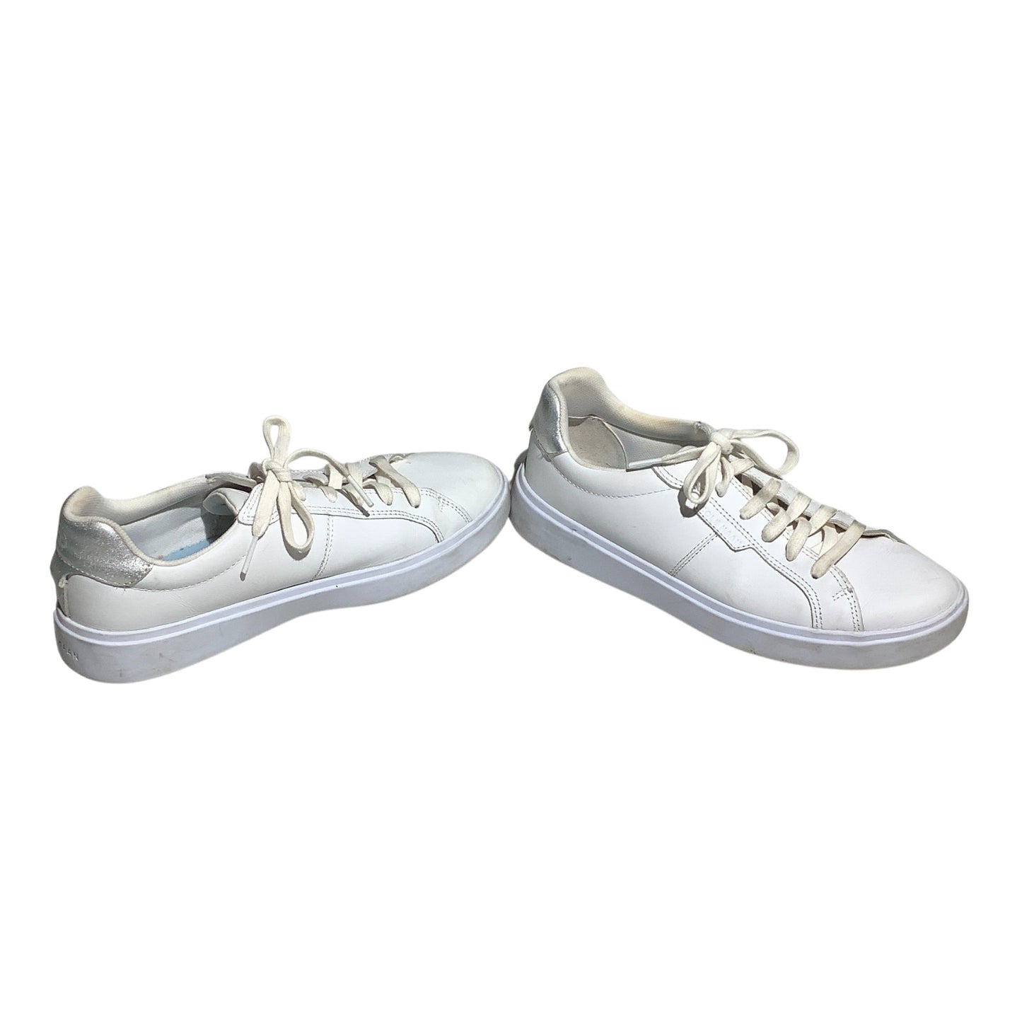 Cole Haan Reagan White Leather Sneakers Women’s Size 9B — Classic, Casual, Clean