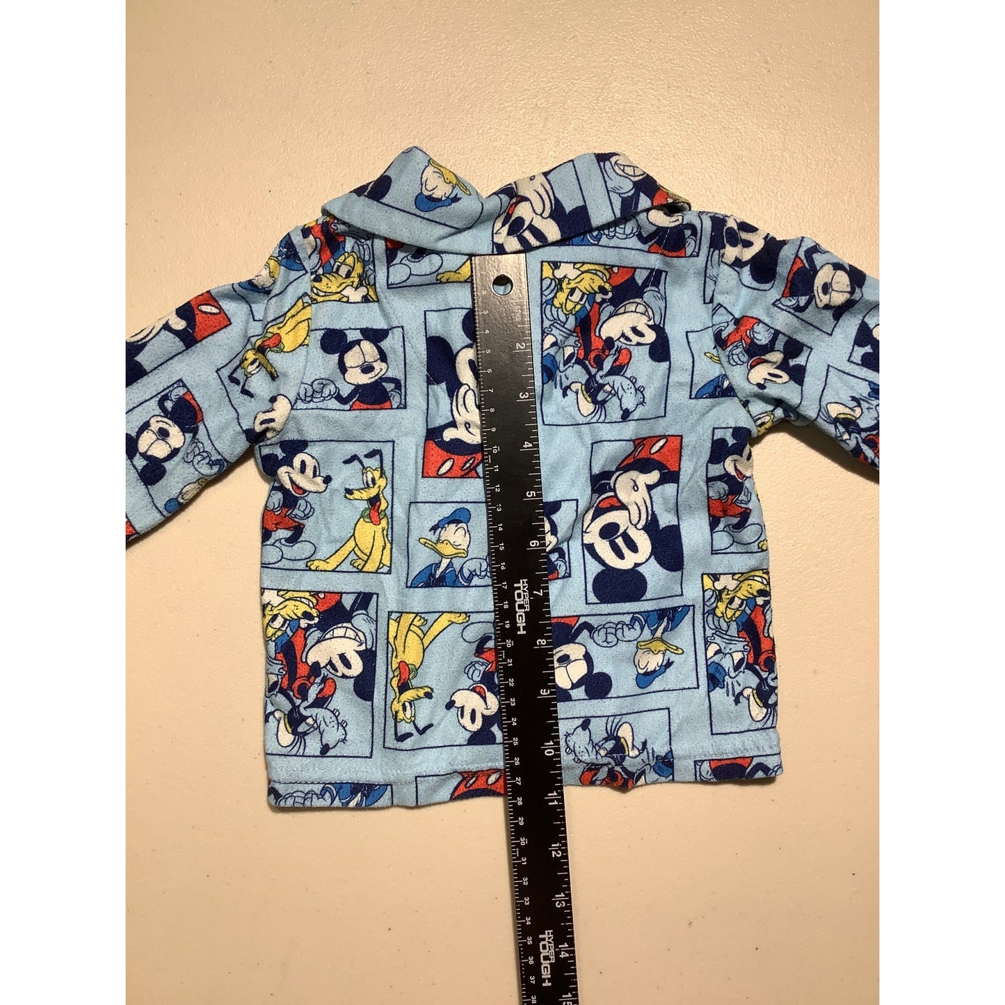 Disney Light Blue Character Pajama Set Infant Size 18M —Cartoon, Sleepwear, Cozy