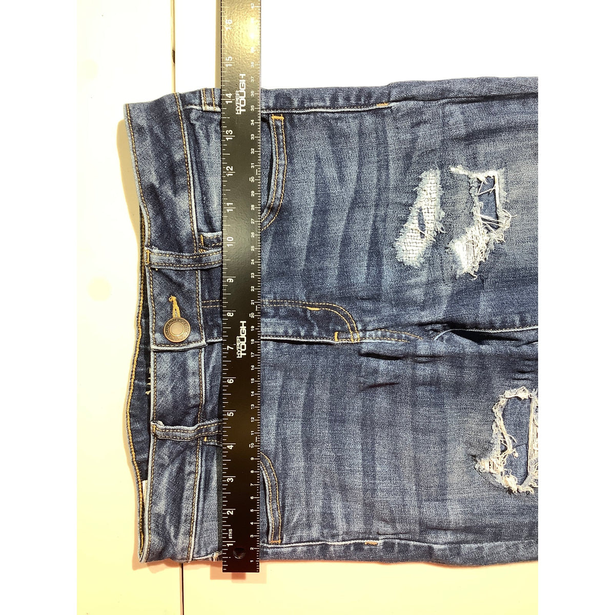 American Eagle Women's 6 Short Dark Blue Jegging Stretch Jeans