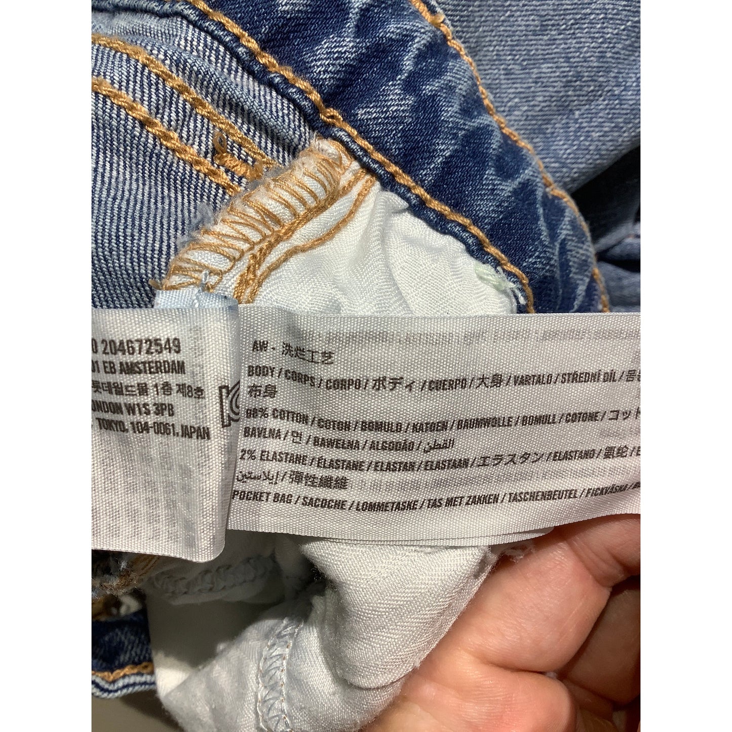 Abercrombie KidsStraight Jeans  Girls 13/14 Regular — Classic, Casual, Everyday