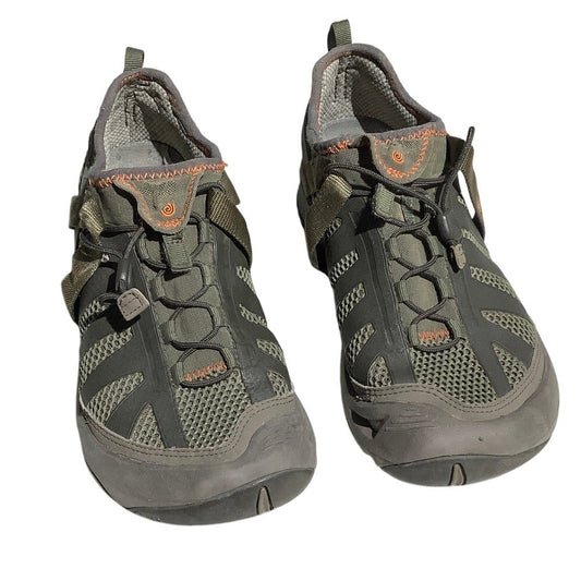 Teva Women’s Water Shoes Size 7.5 — Green, Brown, Sunkosi