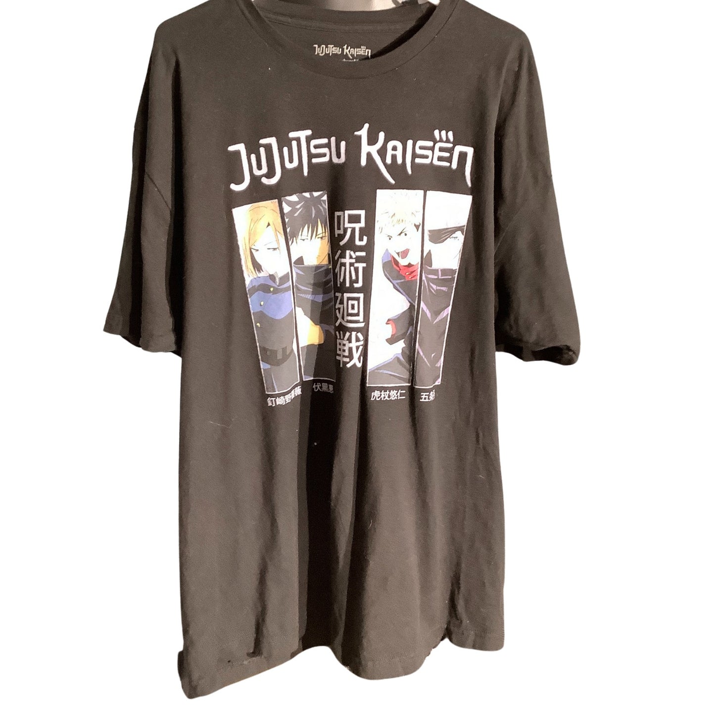 Jujutsu Kaisen Anime T-Shirt Men’s Size 2XL — Oversized, Streetwear, Cotton