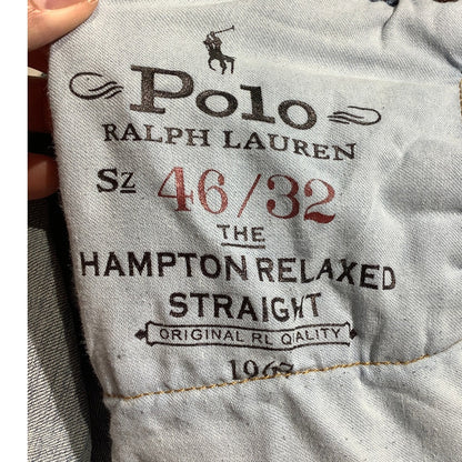 Polo Ralph Lauren Straight Jeans Men's Size 46W 32L— Relaxed, Classic, Everyday