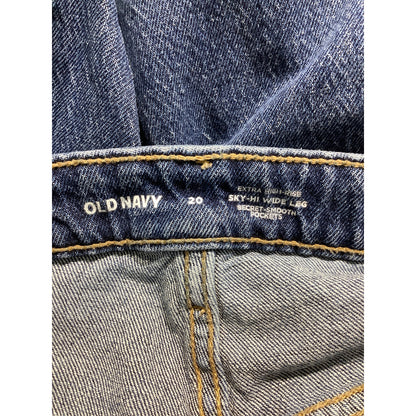 Old Navy Women’s Denim Blue Size 20 — Extra High-Rise, Sky-Hi, Wide Leg