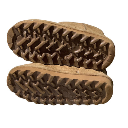 Bearpaw Fur Lined Suede Boots Toddler Size 12 Tan — Cozy, Winter, Classic