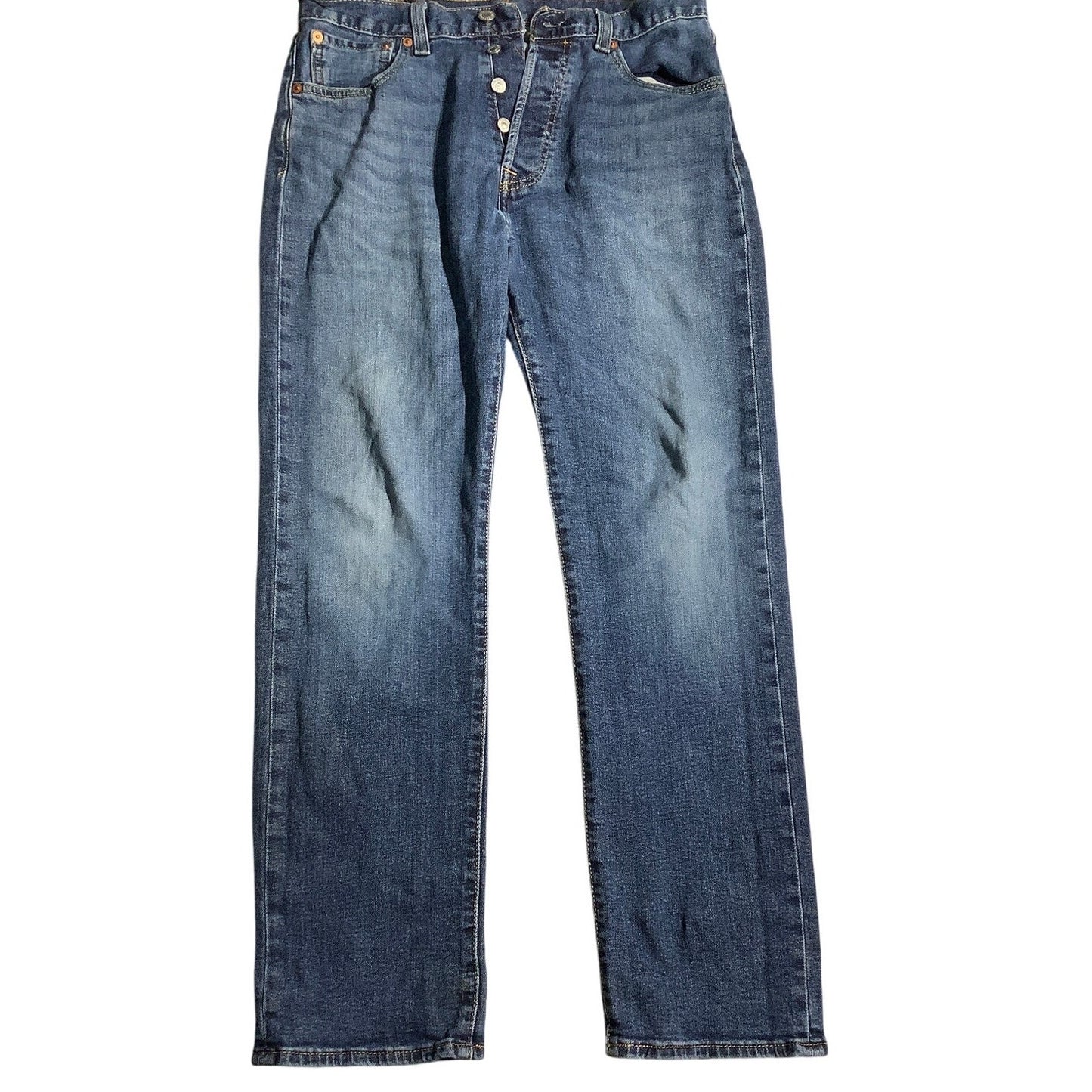 Levi’s 501 Button Fly Jeans Men’s Size 30W x 30L –Classic, Vintage, Straight Leg