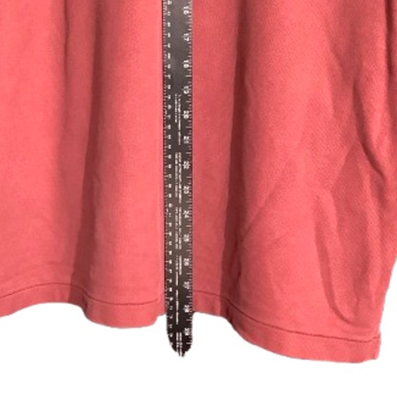 L.L.Bean Men’s Polo Large Tall Maroon 100% Cotton — Preppy, Classic, Casual