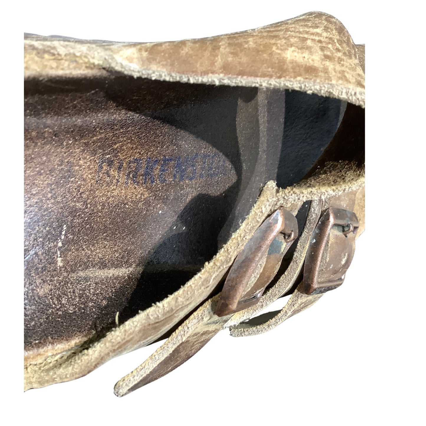 Birkenstock Brown Leather Two Strap Sandals — Comfort, Casual, Classic