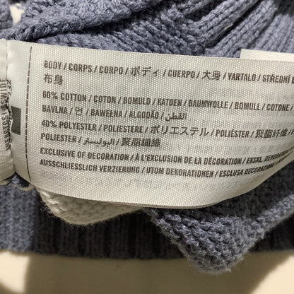 Hollister Light Blue White Striped Sweater Women S — Knit, Casual, Cozy