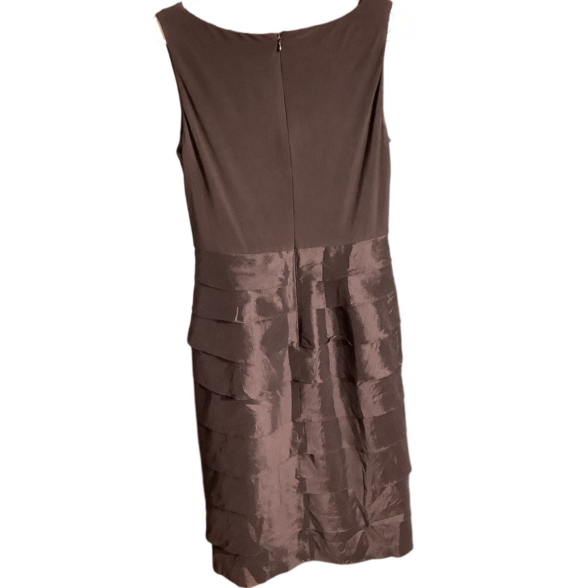 Adrianna Papell Black Dress Women’s Size 10 – Elegant, Textured, Cocktail