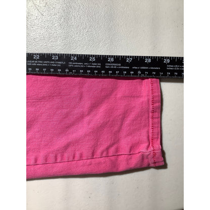 Seven7 Hot Pink Skinny Jeans Women’s Size 10 — Bold, Slim Fit, Stretch Denim