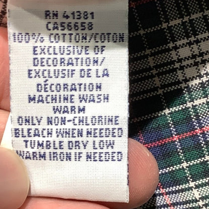Ralph Lauren Plaid Button Down Shirt Men’s L — Preppy, Casual, Classic