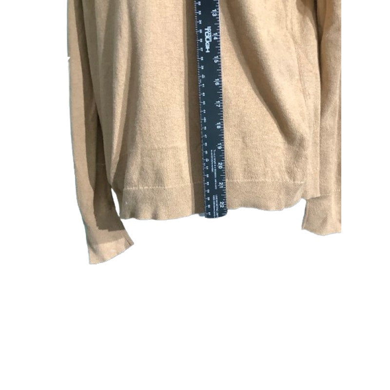 J.Crew Built-In Scarf Sweater Women’s Size M – Lightweight, Preppy, Unique