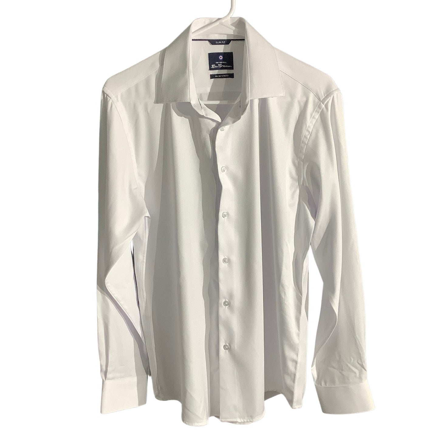 Ben Sherman Men’s Dress Shirt Size M 15/15½ 32/33 — Business, Formal, Stretch