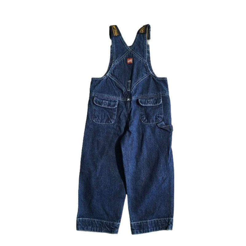 RARE LEGO Kids Denim Overalls Size 4T Legowear - Vintage, Playful, Durable