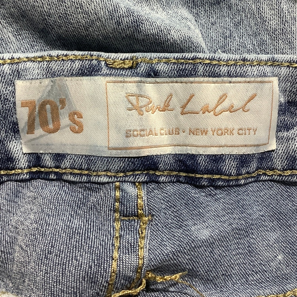 Pink Label 70’s Flare Jeans Women’s Size 5 – Acid Wash, Distressed, Retro