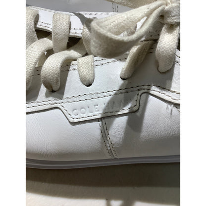 Cole Haan Reagan White Leather Sneakers Women’s Size 9B — Classic, Casual, Clean