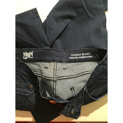 Mugsy Studio Blues Jeans Size 32W 30L - Minimalist, Streetwear, Casual