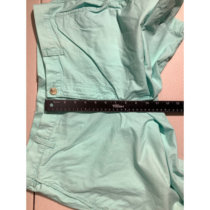 Columbia PFG Men’s Teal Cotton Shorts Size 36W 10L — Fishing, Outdoor, Casual