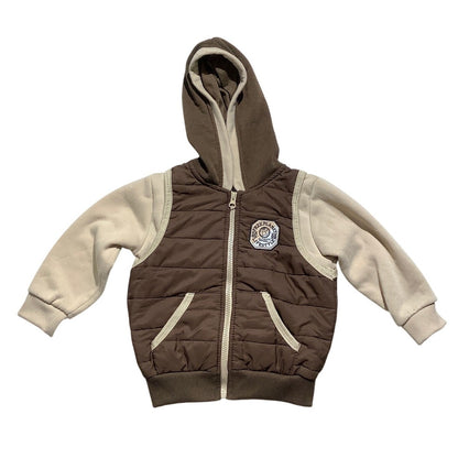 Free Planet Full Zip Jacket Infant Size 3T – Cozy, Casual, Warm