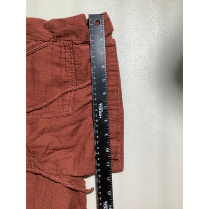 Old Navy Burnt Orange Shorts Women’s Size M – Casual, Relaxed, Stretch Waist